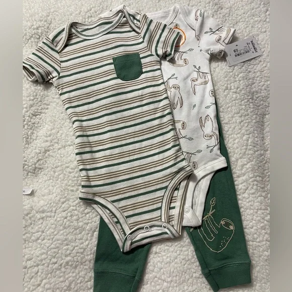 Carter's Matching Sets Carters Just One You Boys Sloth Piece